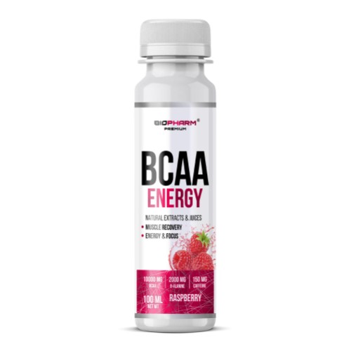 BCAA Energy 100 ml Малина
