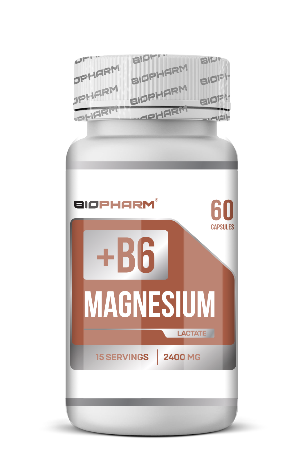 Magnesium  Lactate + B6 60 caps