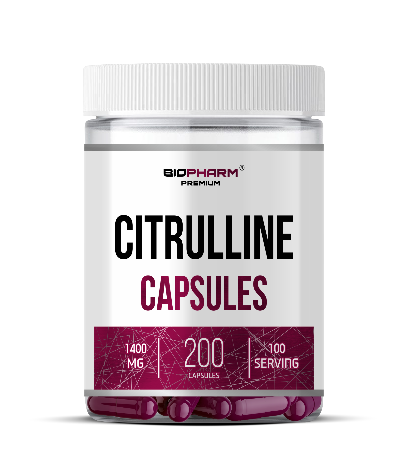 CITRULLINE (200 кап) — BIOPHARM — Спортивное питание